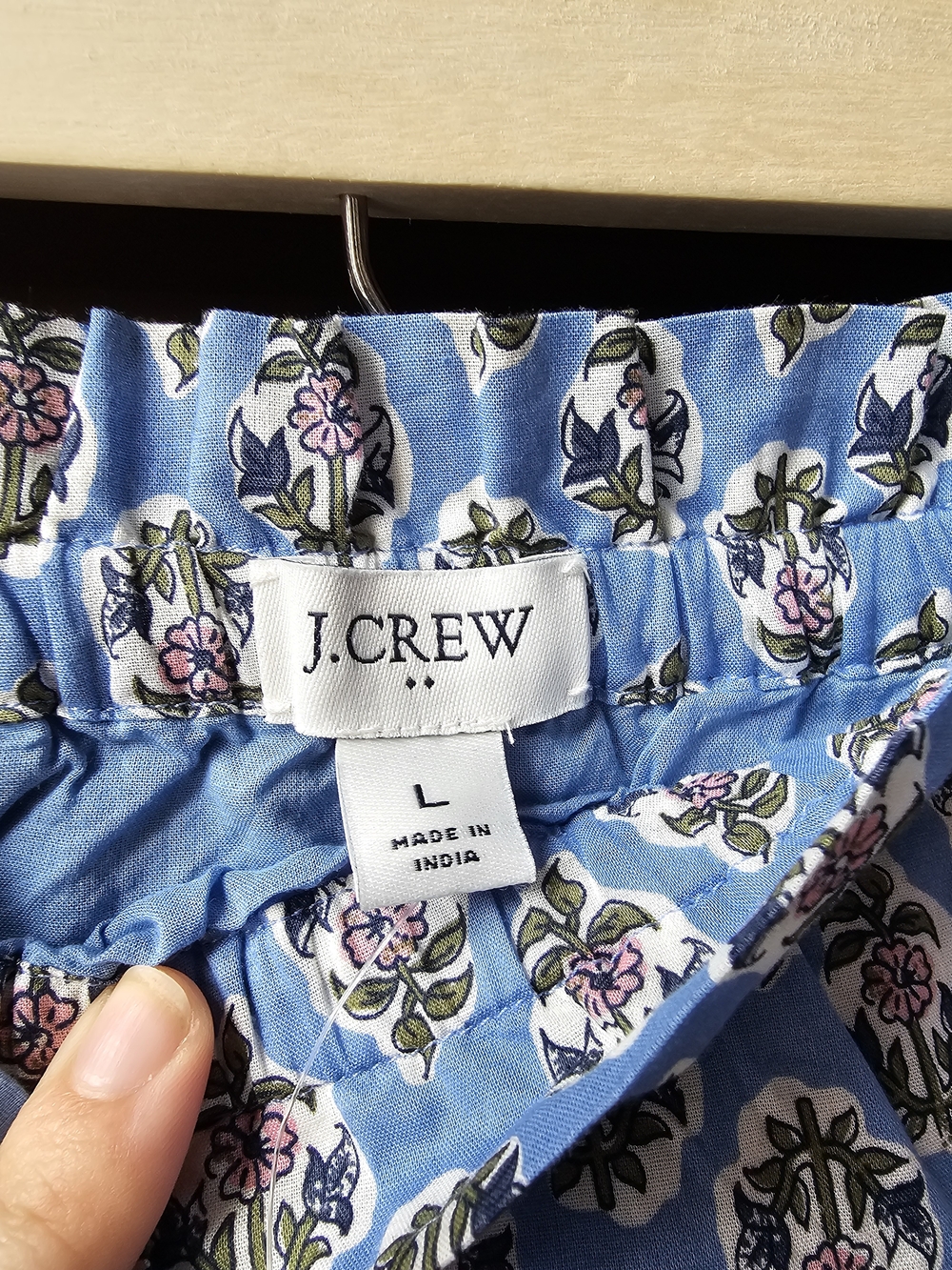 J. Crew Blue Floral Maxi Skirt - Picture 5 of 7